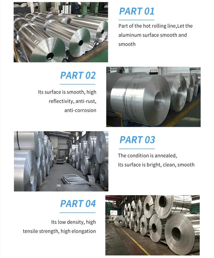 Chinese Factory Premier Aluminum Coil Supplier 1000 Series, 3000 Series, 5000 Series 6000 Series Aluminum Coils